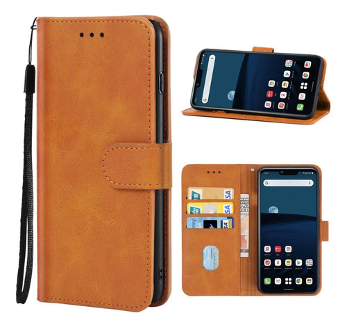 Funda De Piel Para LG Style3 L-41a Versión Jp