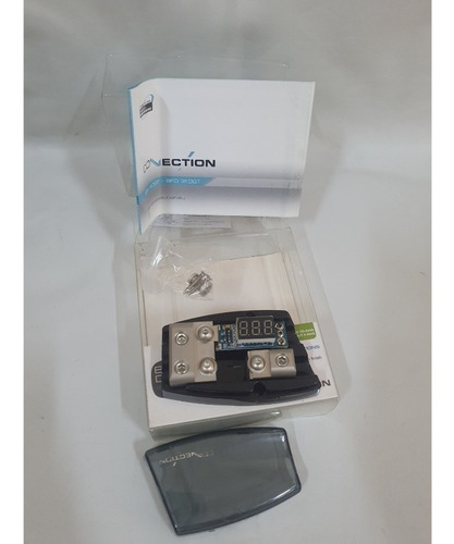 Porta Fusível Com Voltímetro Bfh 11 Dgt Entrada 0awg E 4awg