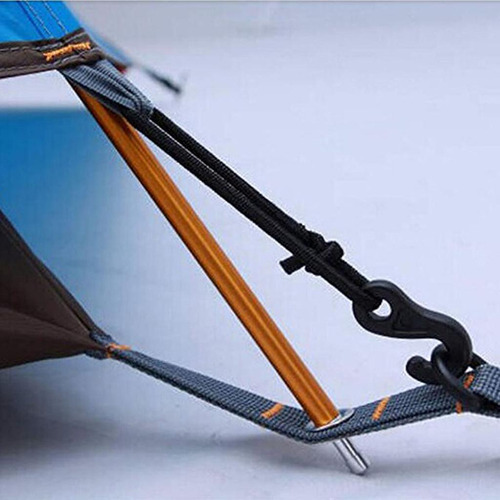 2 Unids / Set Acampar Tienda De Viaje Toldo Toldo Kit Rod Si