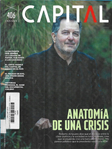 Revista Capital 406 / 15-10-2015 / Roberto Ampuero