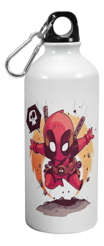 Botella De Agua Deporte Deadpool 600 Ml