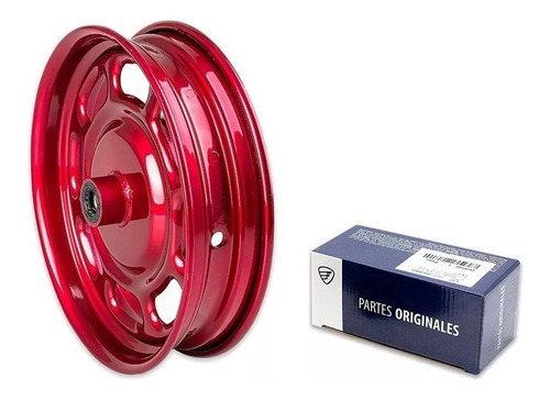 Rin Delantero Rojo Italika 06-19 Original D125 F14030176 