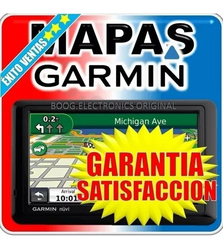 Mapas Para Garmin Drive ,drivesmart, Monta, Etrex ,navigator