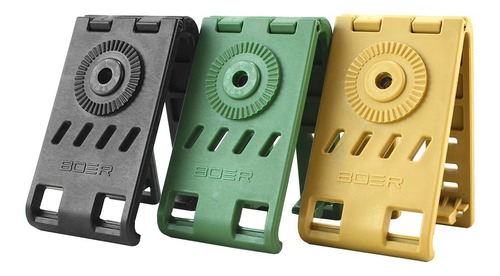 Clip Adaptador Boer Dual Pasacinto Molle Bo4