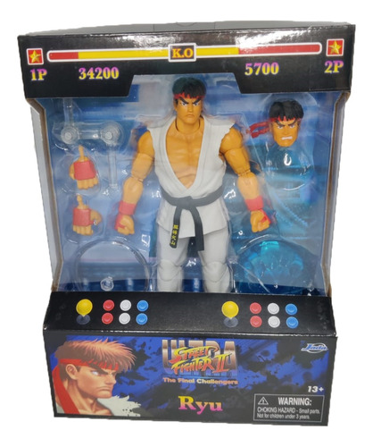 Jada Toys Ultra Street Fighter Ii Ryu 15cm 