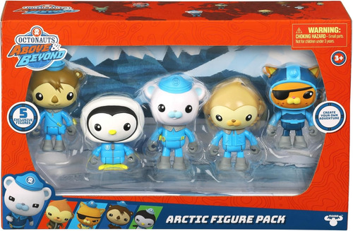 Set Muñecos Octonauts Above & Beyond Artic 5-pack