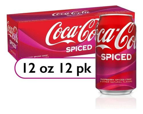 Refresco Coca Cola Raspberry Spiced 12 Pack