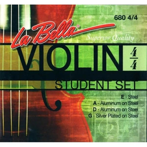 Encordado Para Violin La Bella 680 4/4 Made In Usa Yulmar