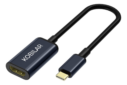 Kobilar Adaptador Usb C A Hdmi, Alta Resolucion (negro (4k/6