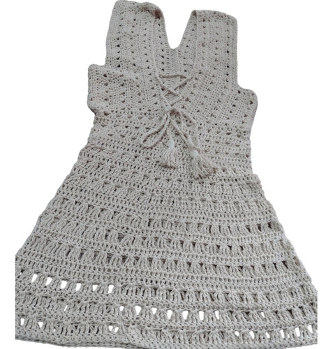 Vestido Tejido Aniston Crochet Playero