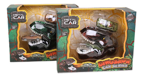 Kovot Dinosaur Car Shooter Playset: 2 Cabeças De Dinossauro