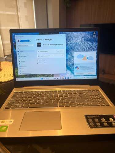 Notebook Usado - Ideapad S145 8gb Ram-ssd 256 Gbi - I5 8265u Prateado (Usado)