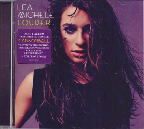 Louder - Lea Michele - Disco Cd - Nuevo (11 Canciones)