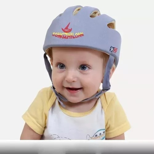 Casco Protector Para Bebés Antigolpes  Ajustable Colores 