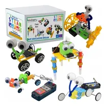 Comprar Paquete De Kits Robots Para Niños Para Armar Kit De 5 Robots