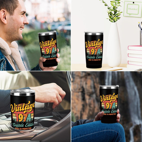 Regalos De Cumpleaños Número 50 Para Hombres Y Amigos, Vaso