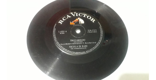 Disco Simple Nicola Di Bari Trotamundos --solo Adiós (Usado)