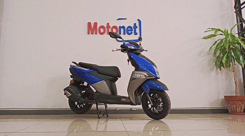 Imagen 16 de 20 de Tvs Ntorq 125 Scooter 0km 2023 Azul Gris Rojo Motonet