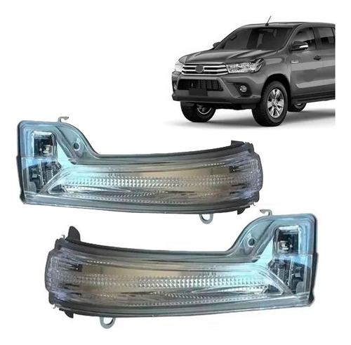 Par Pisca Retrovisor Hilux 2016 2017 2018 2019 20 21 22 23