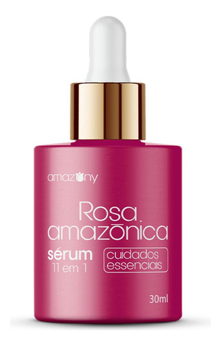 Sérum Facial Rosa Amazônica 11 Em 1 - Amazony 30ml