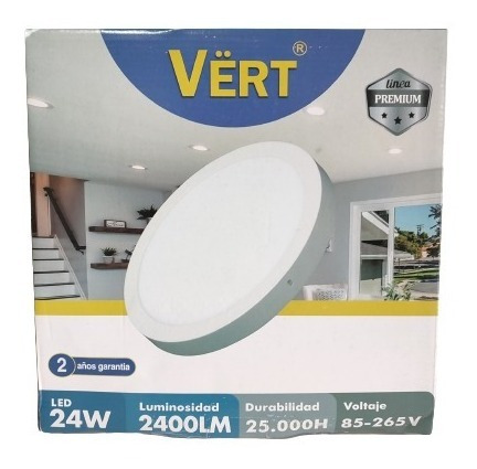 Lámpara - Panel Led De 24 W Marca Vërt