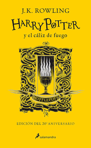 Libro: Harry Potter Y El Cáliz De Fuego (20 Aniv. Hufflepuff