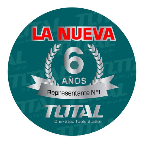 Taladro Inalámb 3/8 (10mm) Mandril Plástico 20v Total Tdli