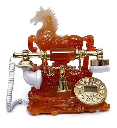 Teléfono Vintage Retro Horsebrown