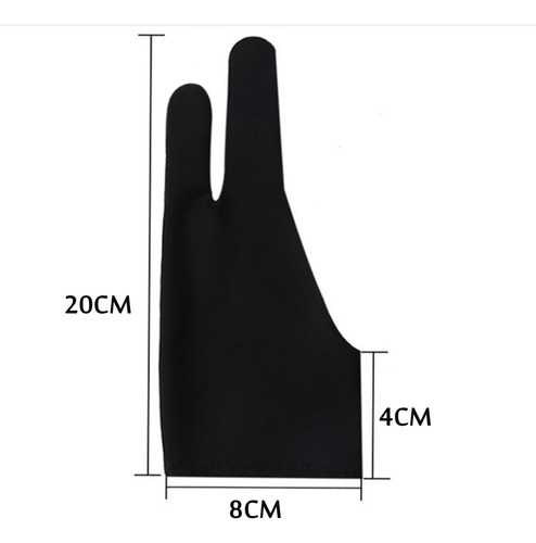 Bolígrafo Gráfico Para Tableta Con Dos Dedos, 2 Unidades, Pa