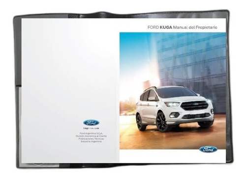 Manual Del Propietario Ford Kuga 2016/2019 Original