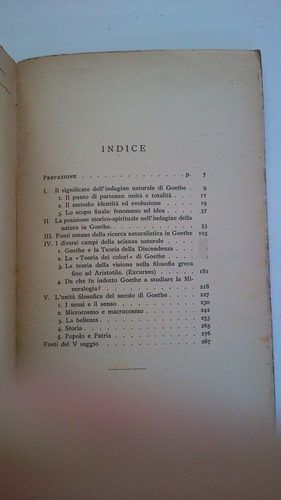 Imagen 2 de 2 de Goethe E Le Scienze Naturali - Walter Jablonski