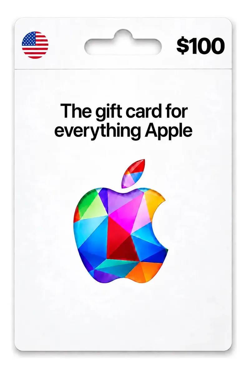 Gift Card Digital Apple iTunes por 100 Dólar Americano