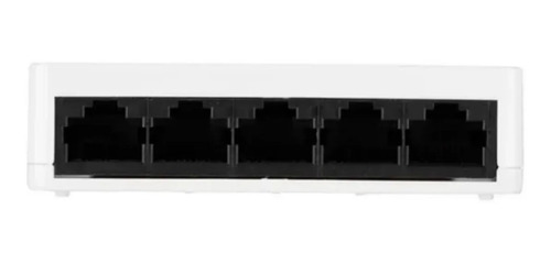 Switch Hub 5 Portas Gigabit Ethernet 10/100mbps Branco 