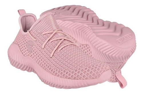 Tenis Deportivos Dama Charly Bk 1049923005 Textil Rosa