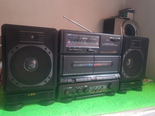 Radiograbadora Vintage Boombox Lasonic Lpc-109