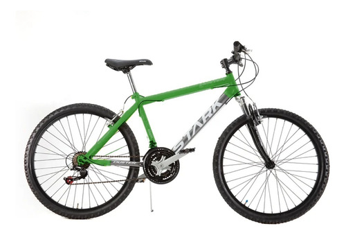 Bicicleta Rodado 26 Stark 6044 Duster Hombre V Brake Acero Color Verde