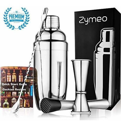 Set De Coctelera, Kit De Barman Zymeo - Mezclador De Martini