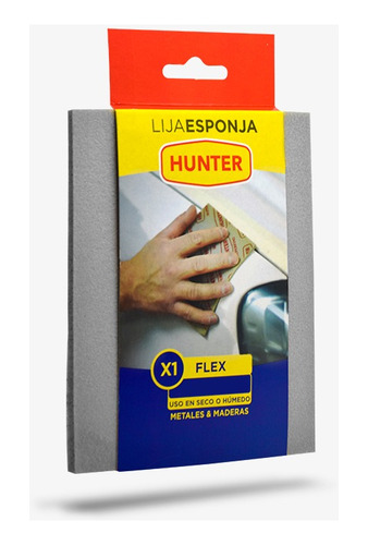 Pack 3 Lijas Esponja Flex Hunter 