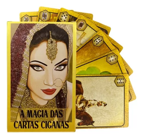 Jogo Cartas Baralho Cigana Do Oriente 36 Cartas E Manual