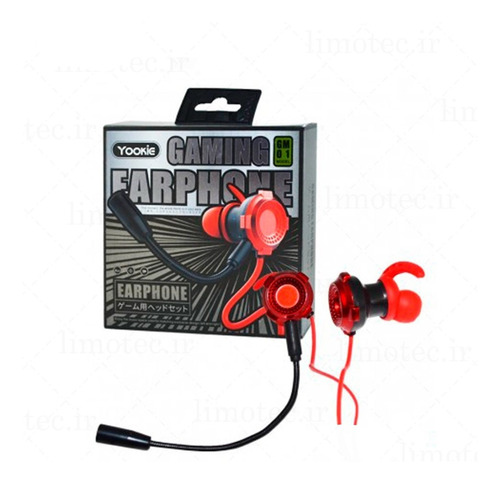 Audífonos Gaming Earphone Yookie Gm01