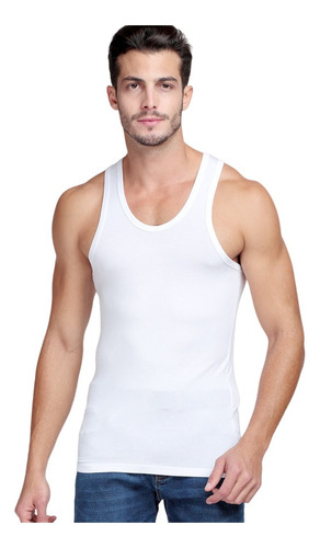 Polera Musculosa Para Hombre - 100% Algodon - Camiseta