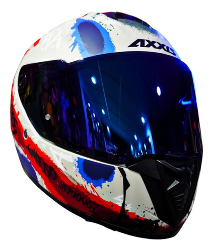 Casco Integral Axxis Hawk Sick Joke