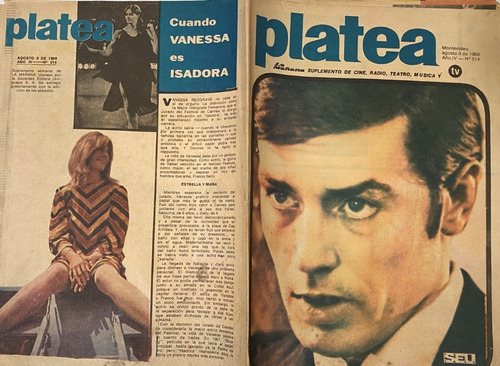 Platea, Nº 214 Ago 1969 Rocío Durcal Cine Radio Teatro Cr02