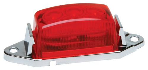 Roadpro Rp-1445r/4p 1-3/4  X 1  Luz Led Roja Para Marcador -