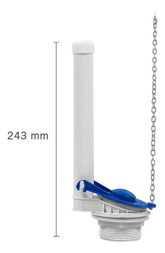 Torre Saída Simples 243mm Acionamento Lateral/alavanca Astra