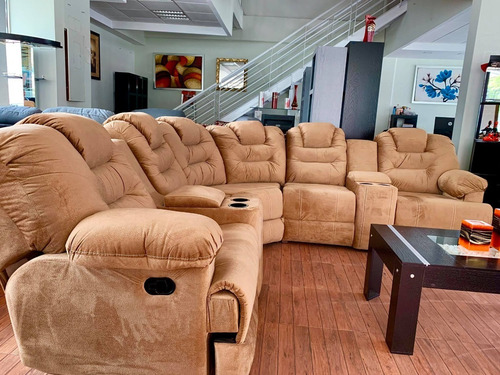Sala Modular Hermes Lite Con Portavasos