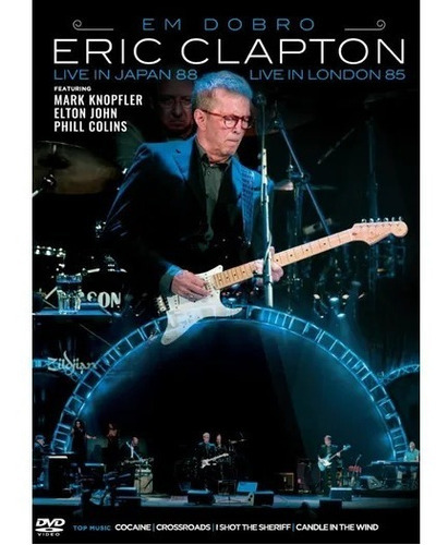 Dvd Eric Clapton Em Dobro Japan And London Original