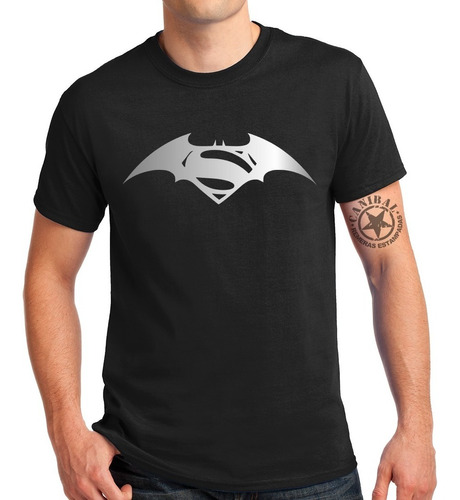 Remeras Batman Vs Superman Logo Remeras Estampadas Canibal