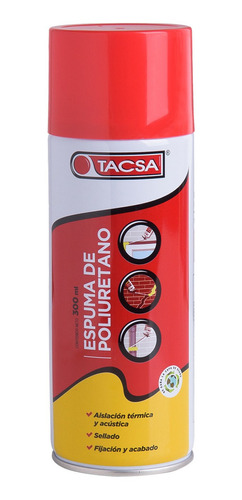 Espuma De Poliuretano Expandido Aerosol Tacsa 300ml