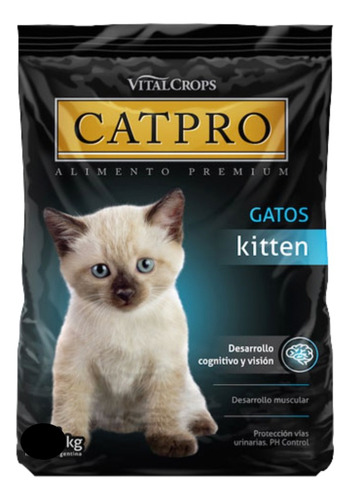 Alimento Premium Catpro Kitten Gatitos 3kg Proteccion Urinar